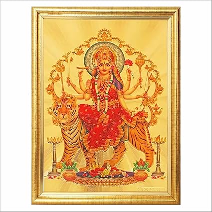 Ma Durga Photo Frame Ma Durga Photo Frame